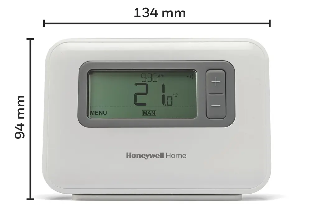 Безжичен стаен термостат Honeywell T3R: програмируем