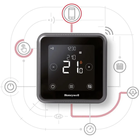 Интернет стаен термостат Honeywell Lyric T6R Wi-Fi: програмируем