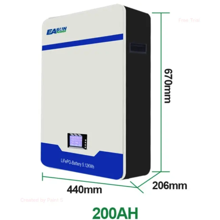 LiFePO4 батерия EASUN 10 kW