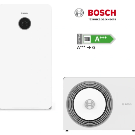 Термопомпа BOSCH Compress 5800i AW с вграден буфер 70л. 4kW